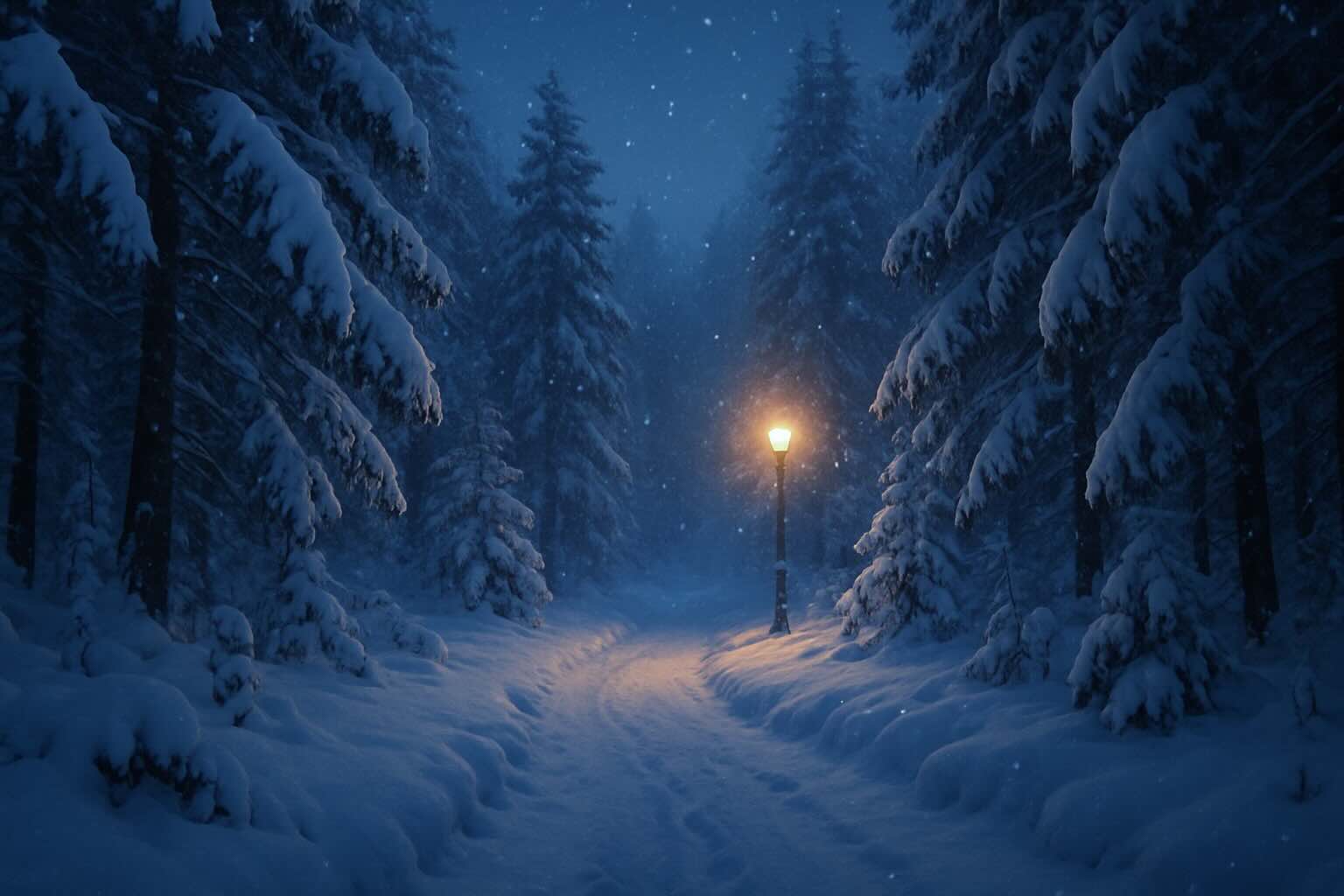 Ein Spaziergang durch den Winterwald